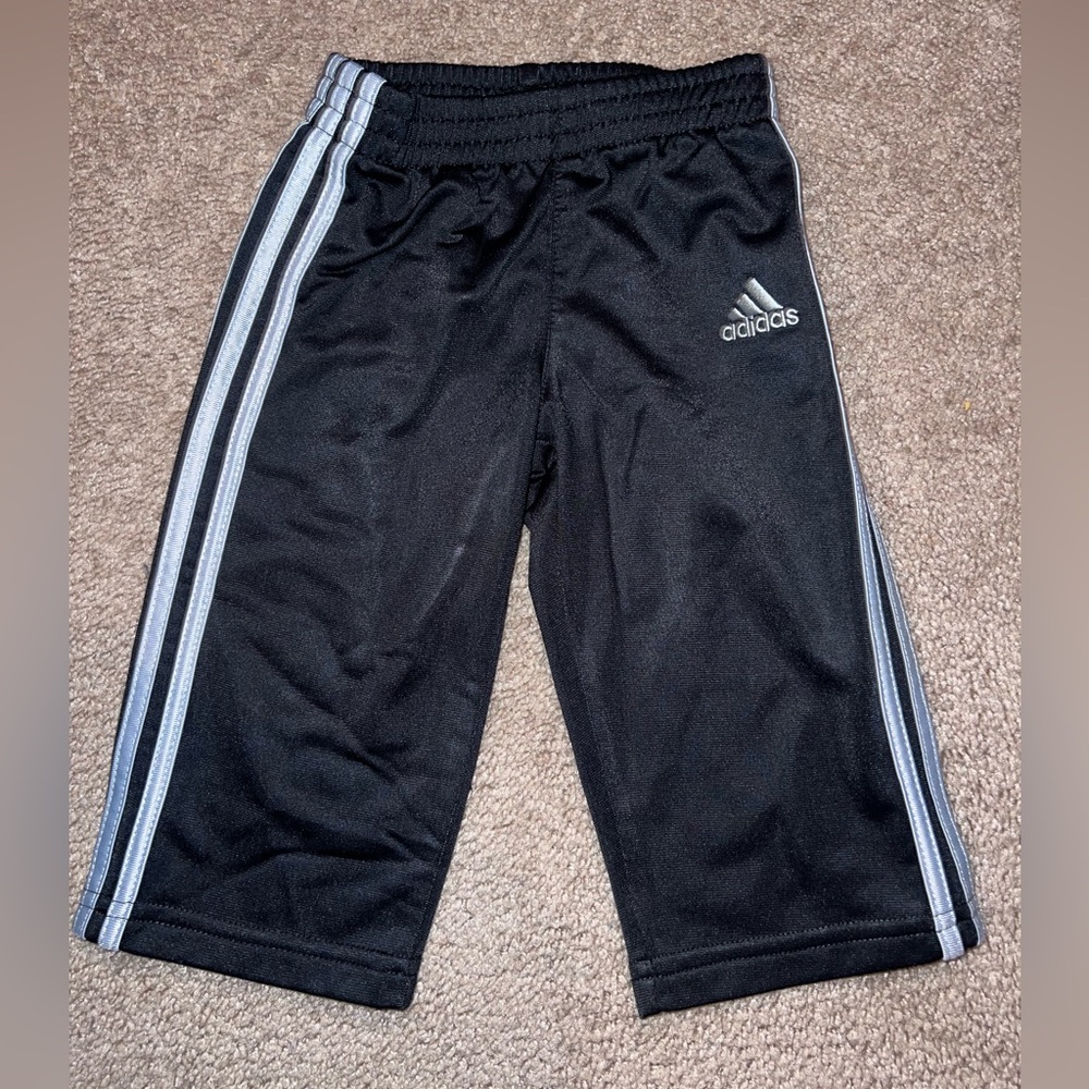 Adidas Pants, Boys, Black, 12mon